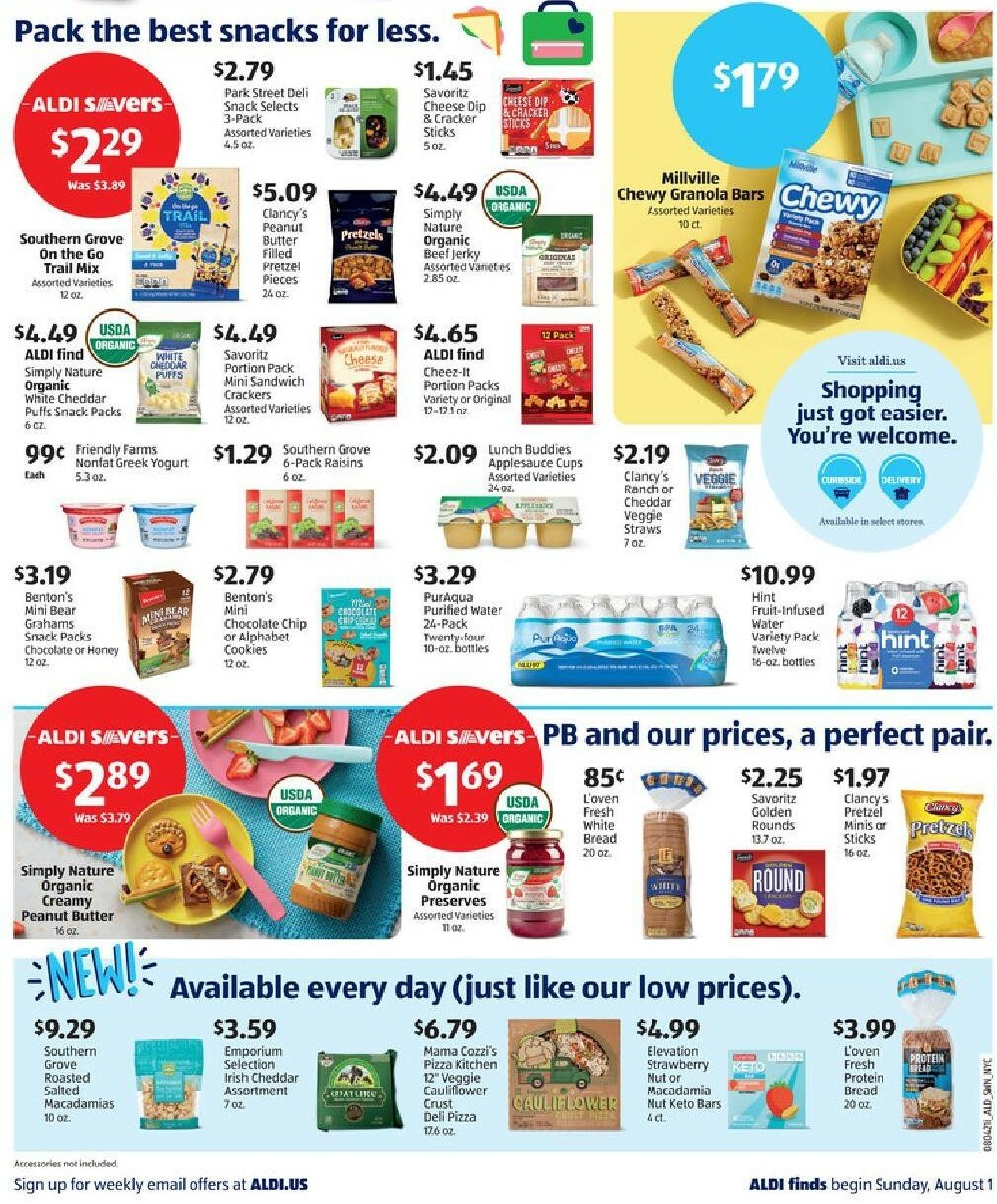 ALDI Weekly Ad from August 1