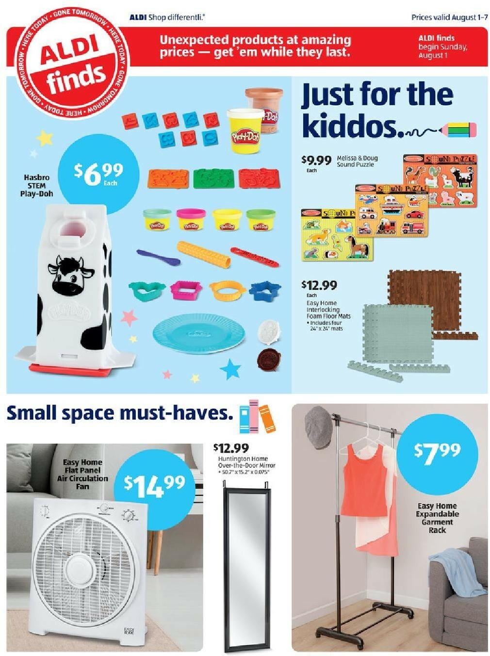 ALDI Weekly Ad from August 1
