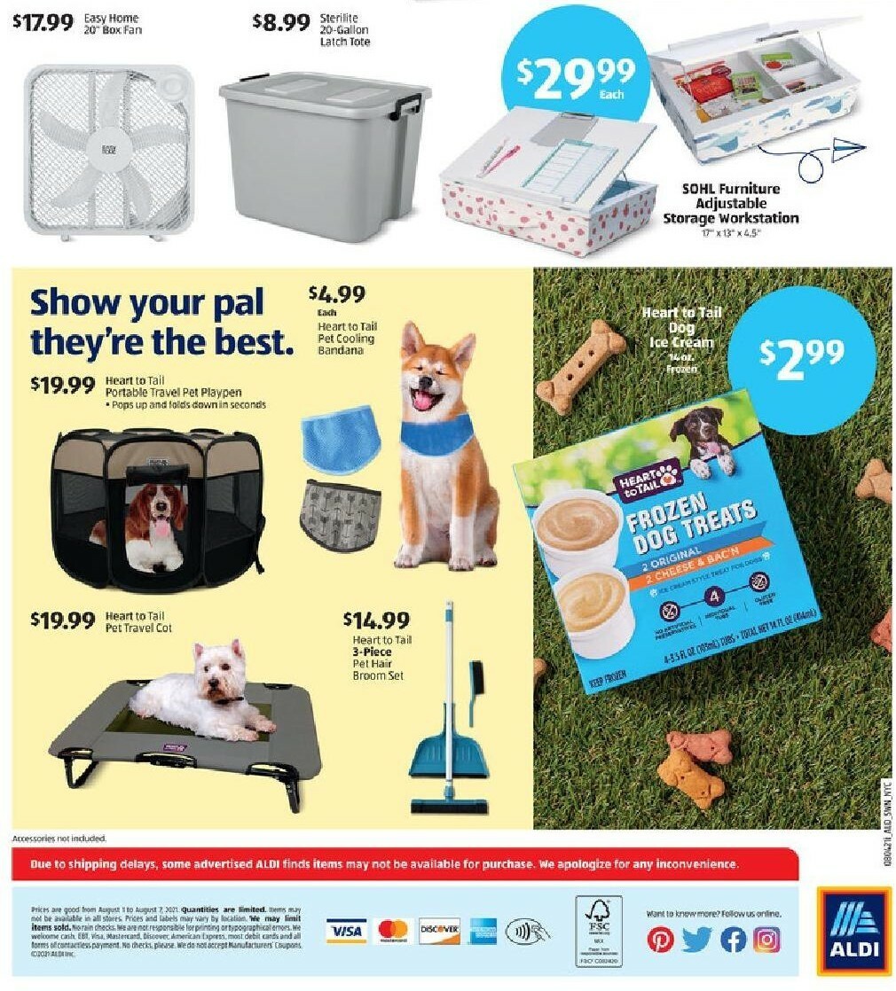 ALDI Weekly Ad from August 1