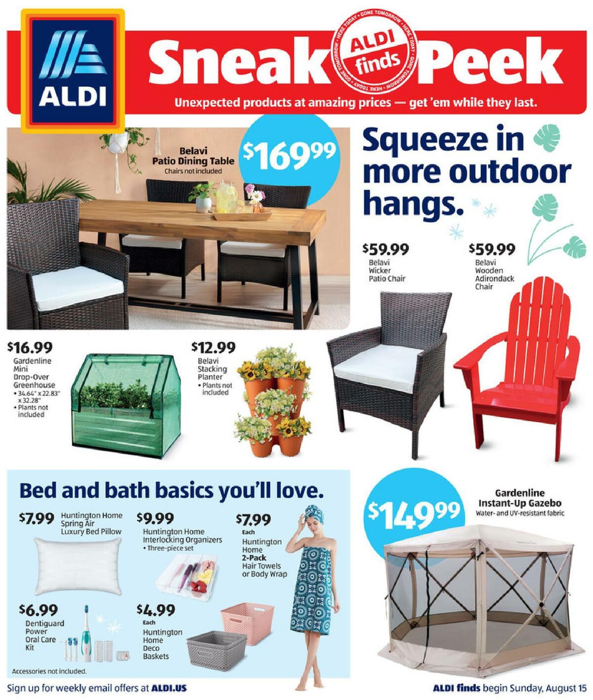 ALDI In Store Ad Weekly Ad from August 15