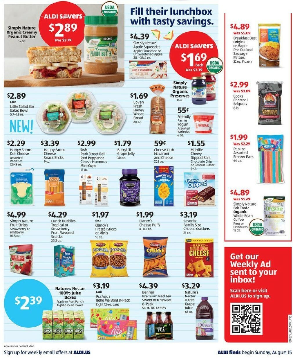 ALDI Weekly Ad from August 15