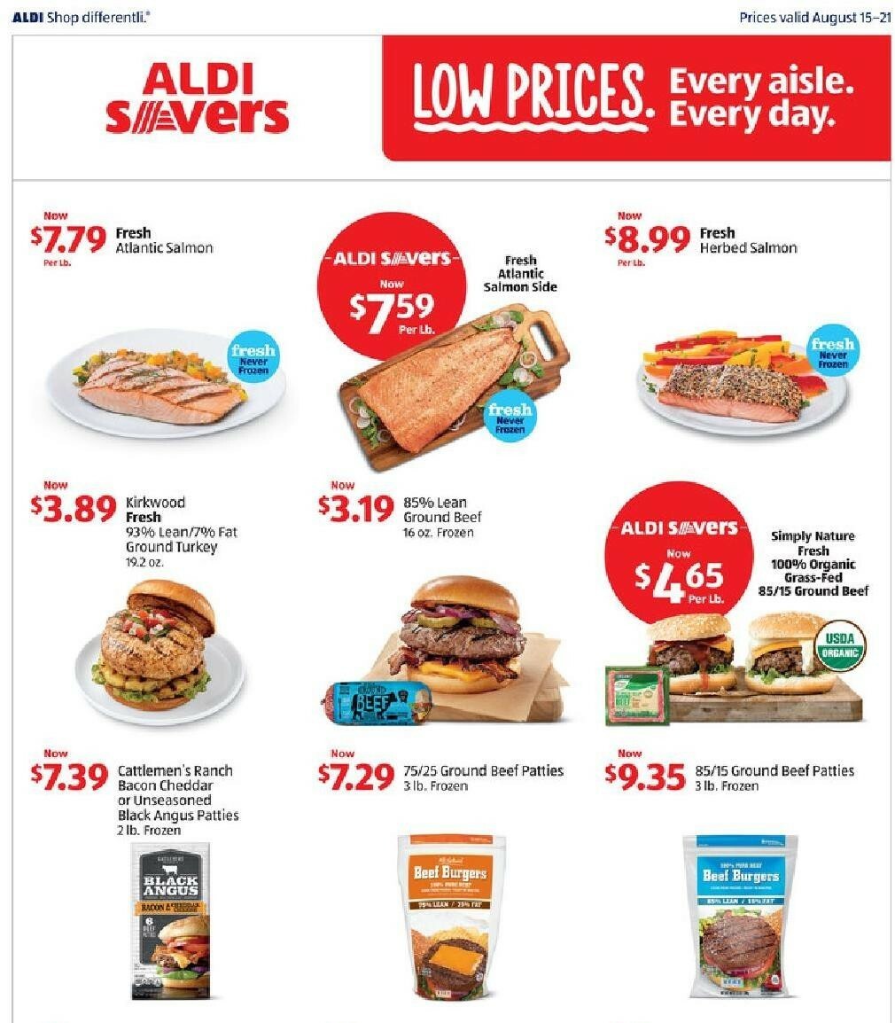 ALDI Weekly Ad from August 15