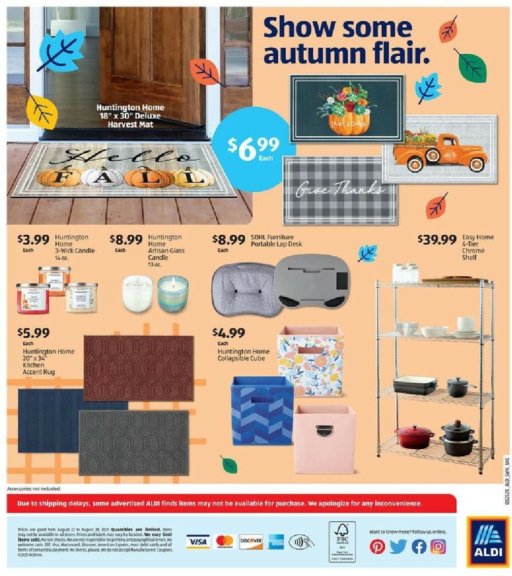 ALDI Weekly Ad from August 22