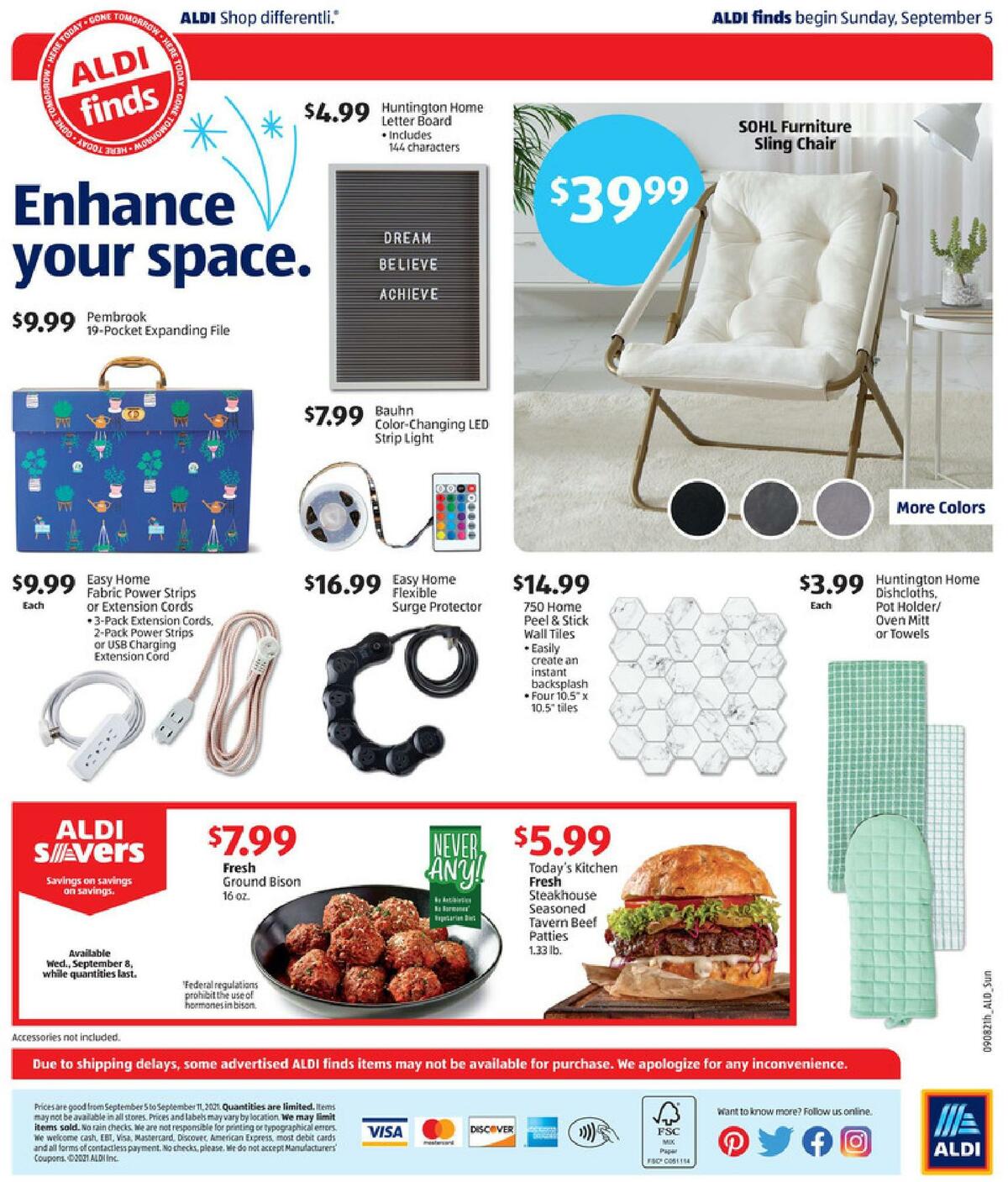 ALDI In Store Ad Weekly Ad from September 5