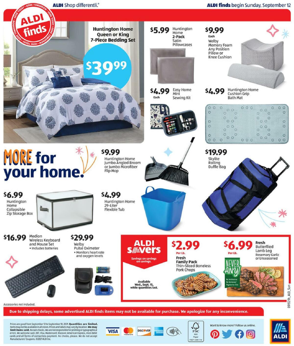 ALDI In Store Ad Weekly Ad from September 12