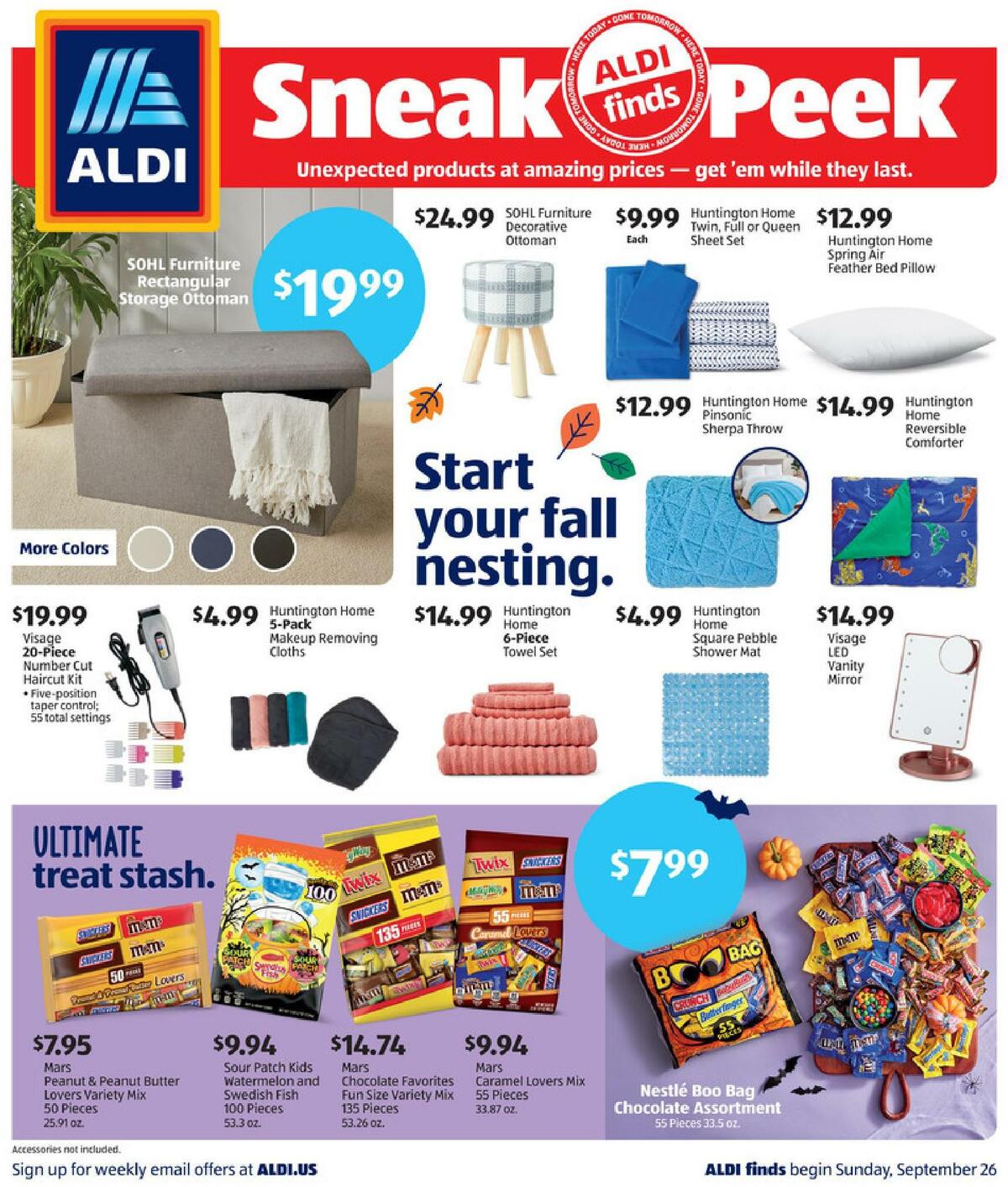 ALDI In Store Ad Weekly Ad from September 26