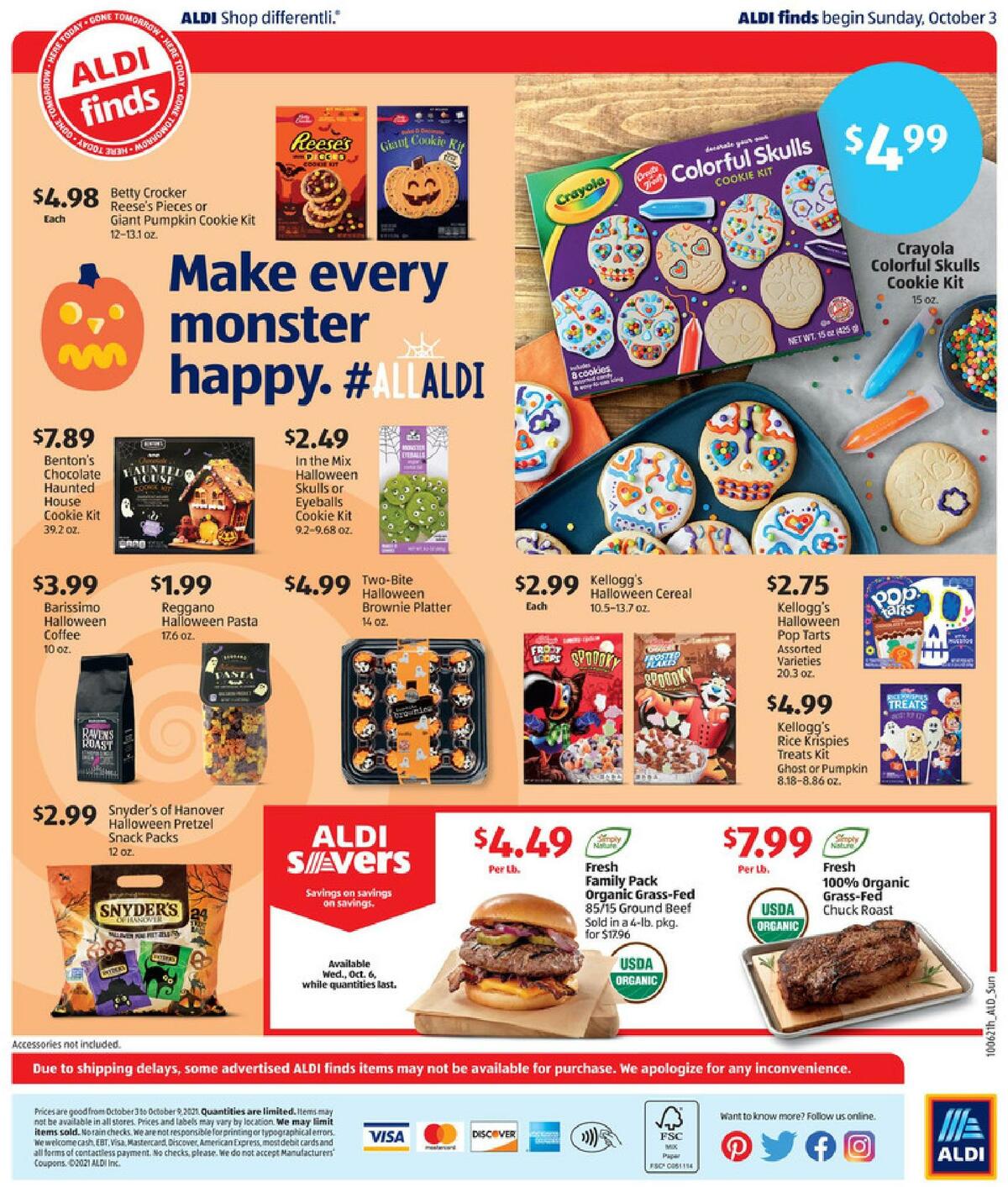 ALDI In Store Ad Weekly Ad from October 3