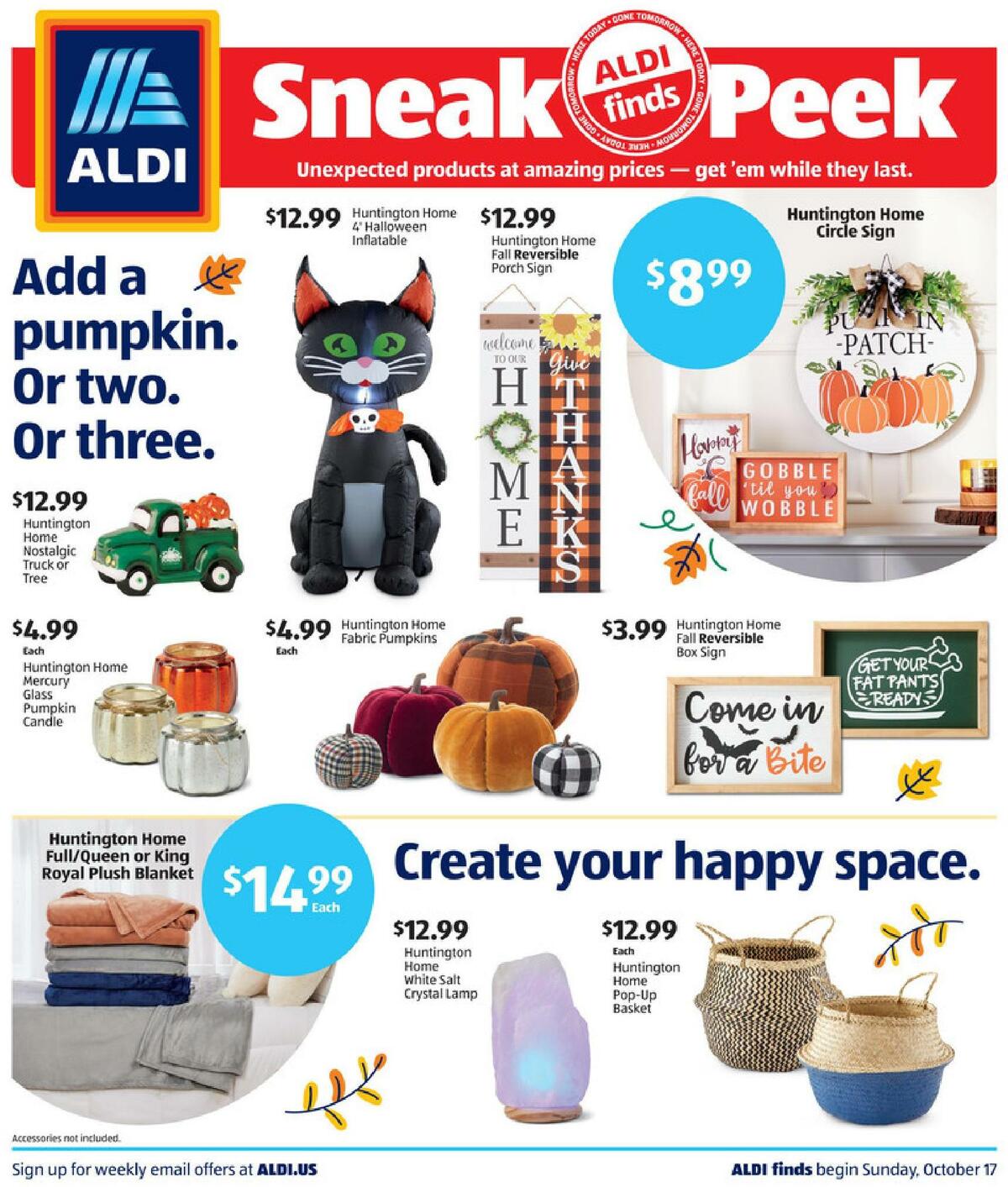 ALDI In Store Ad Weekly Ad from October 17