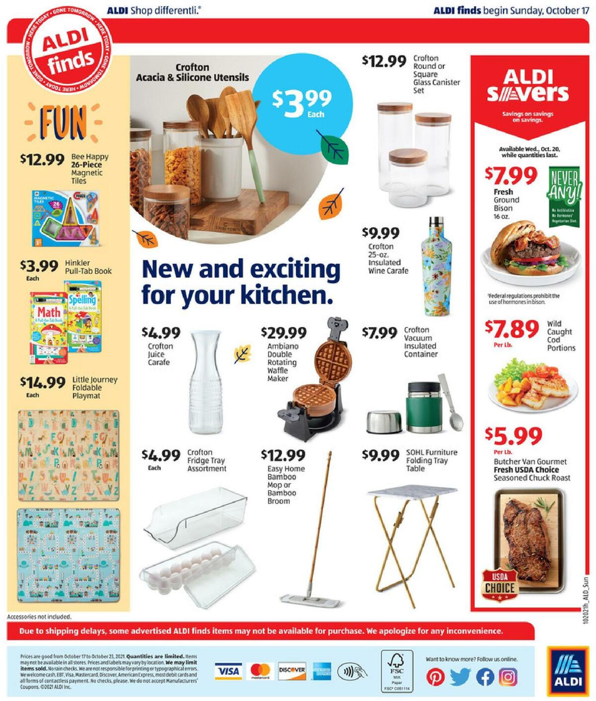 ALDI In Store Ad Weekly Ad from October 17