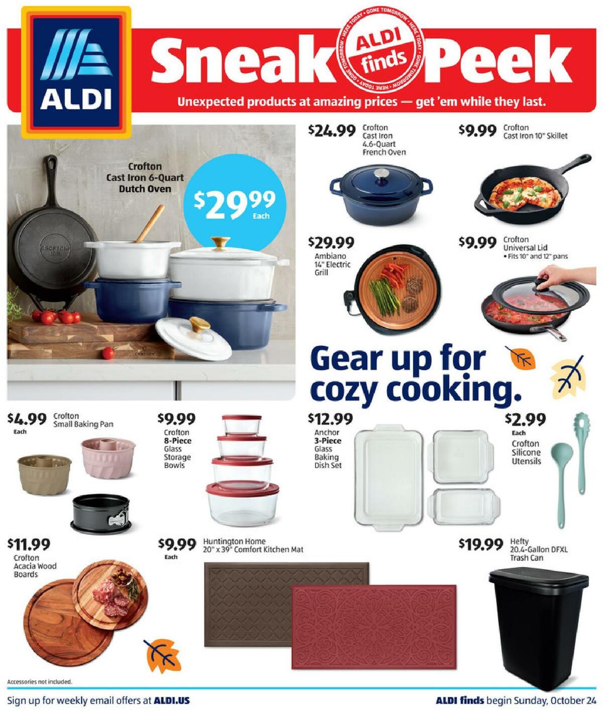 ALDI In Store Ad Weekly Ad from October 24