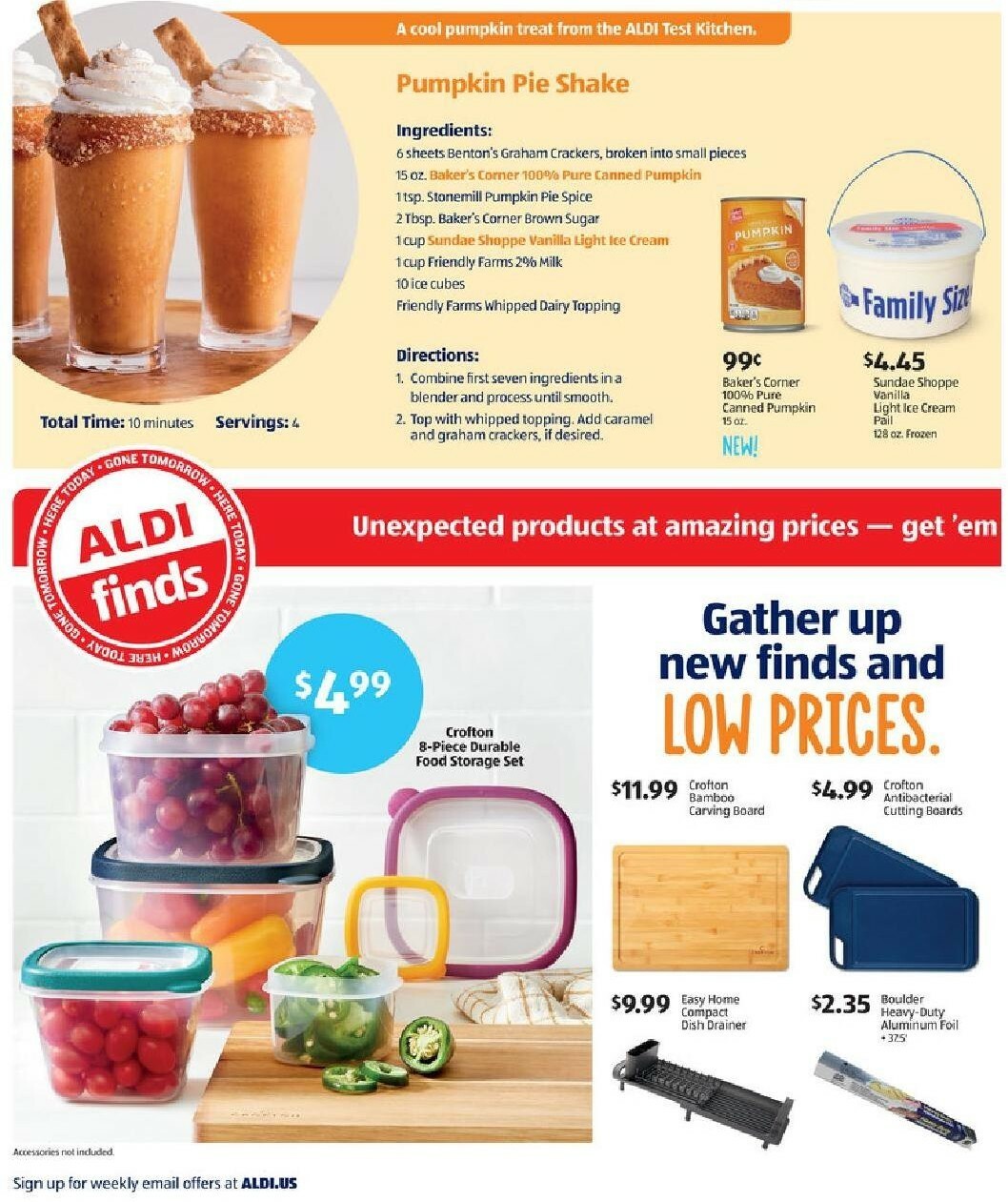 ALDI Weekly Ad from October 31