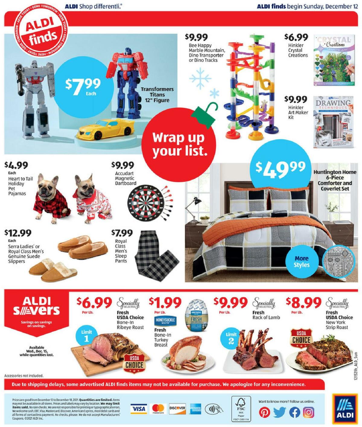 ALDI In Store Ad Weekly Ad from December 12