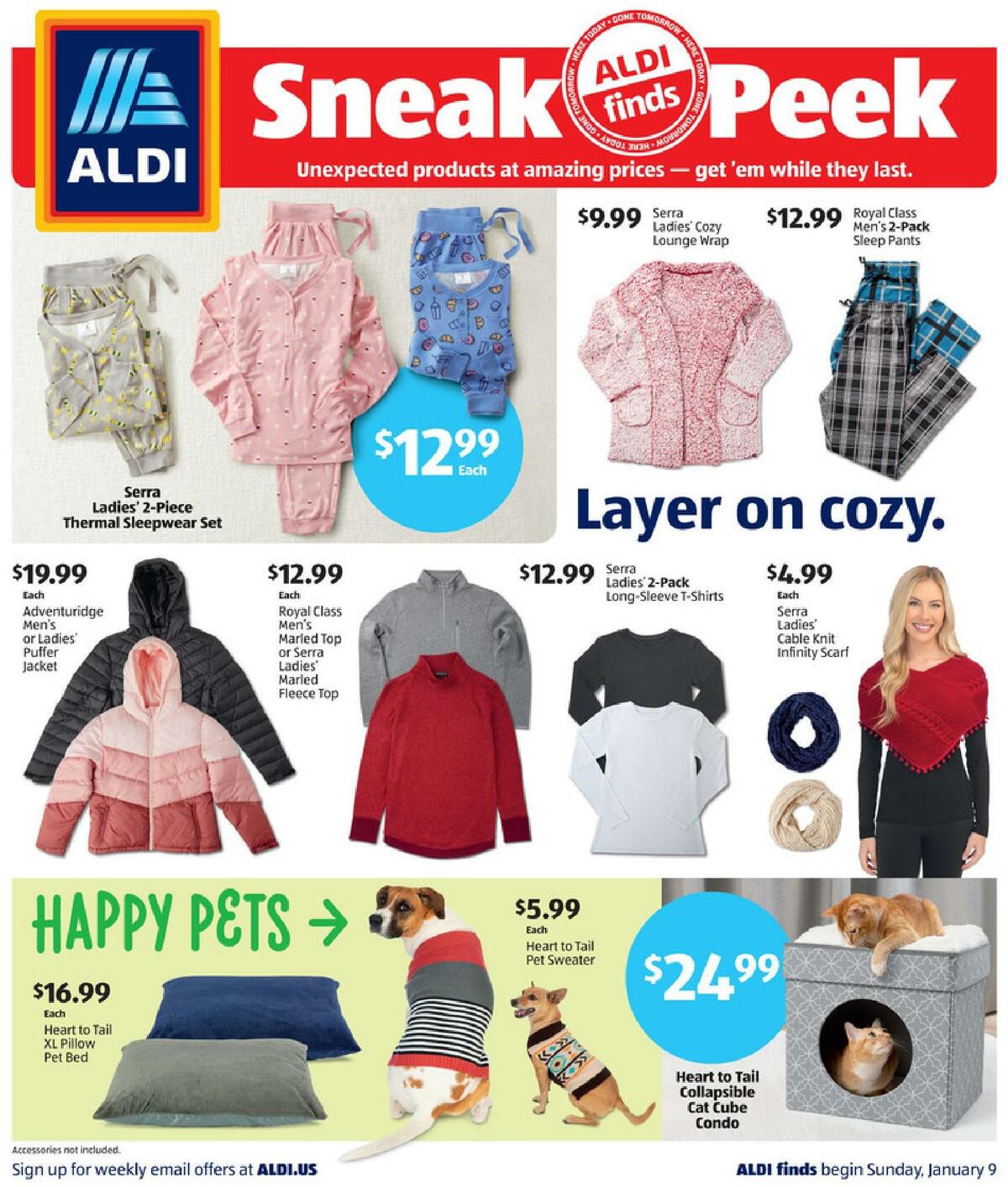 ALDI In Store Ad Weekly Ad from January 9
