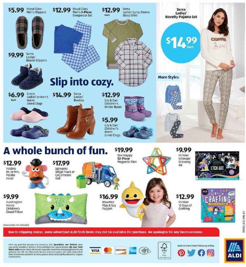 ALDI Weekly Ad from January 16