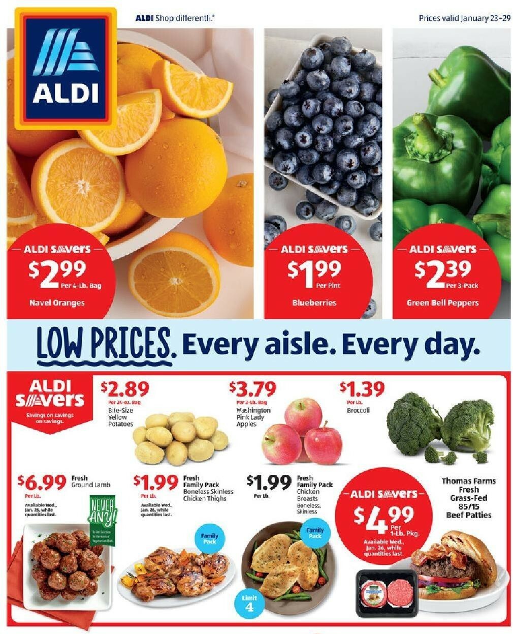 ALDI Weekly Ad from January 23
