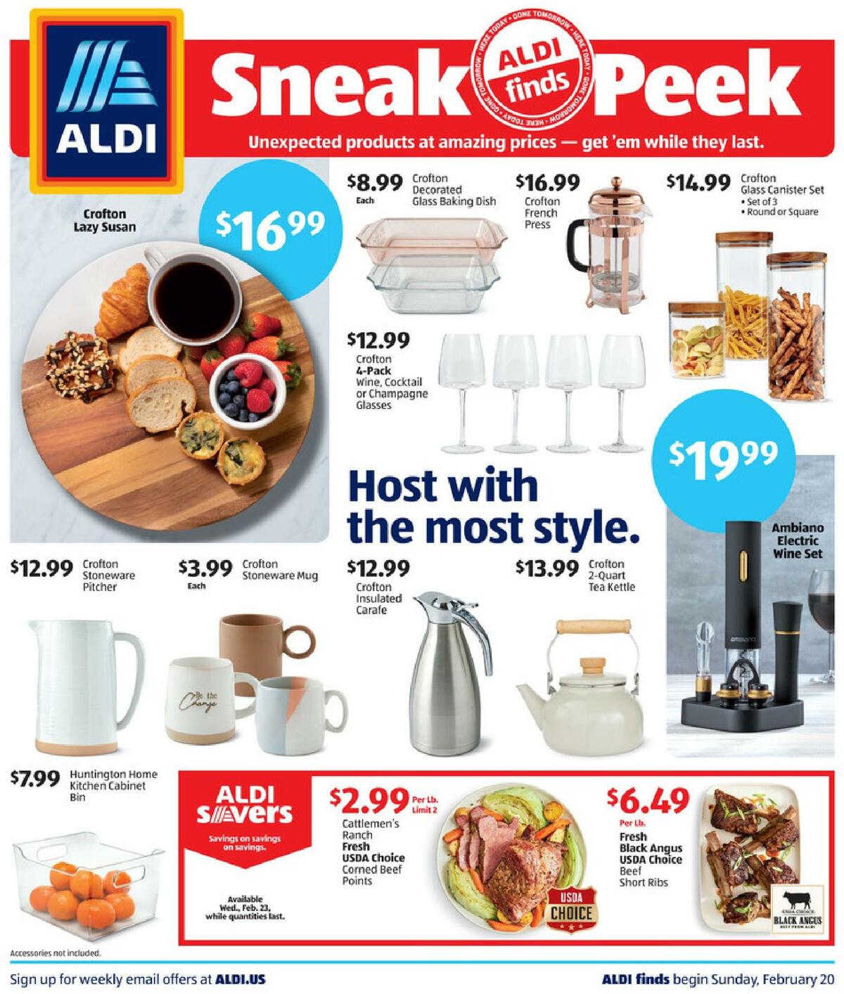 ALDI In Store Ad Weekly Ad from February 20