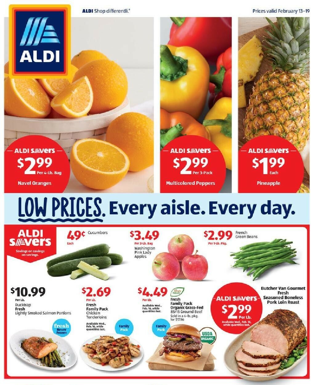 ALDI Weekly Ad from February 13