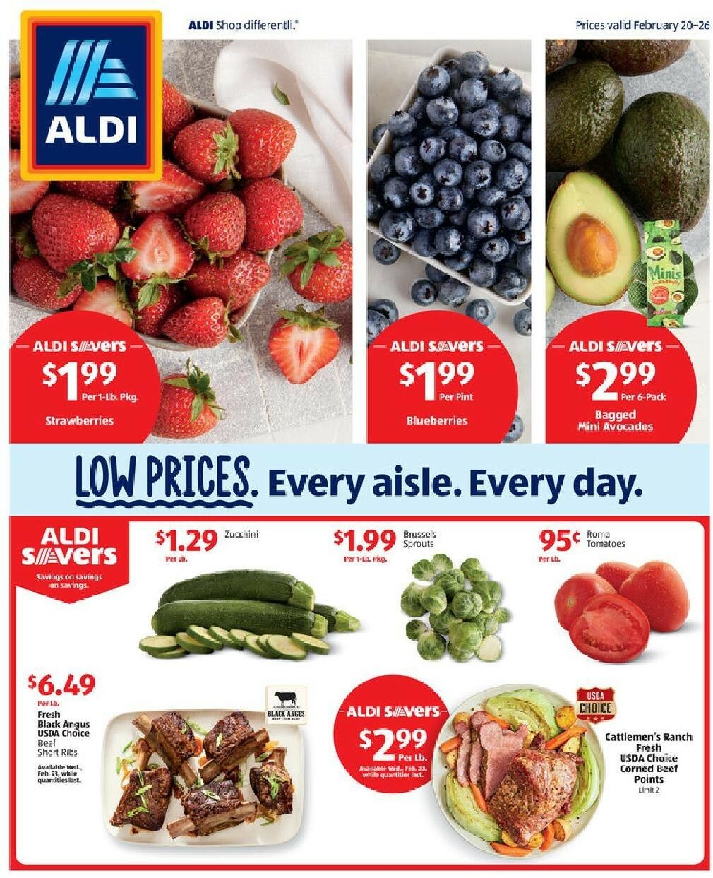 ALDI Weekly Ad from February 20