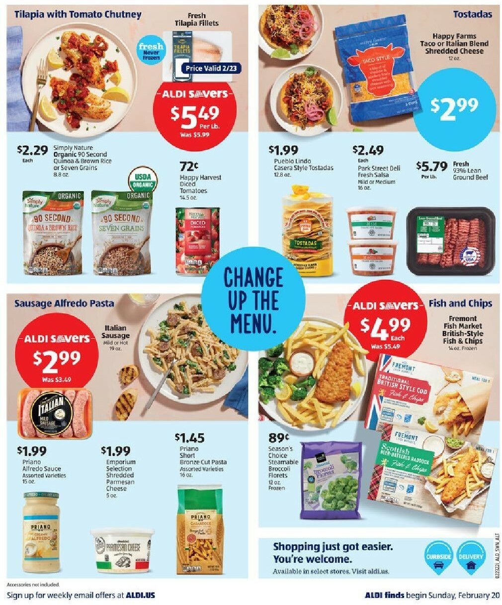 ALDI Weekly Ad from February 20