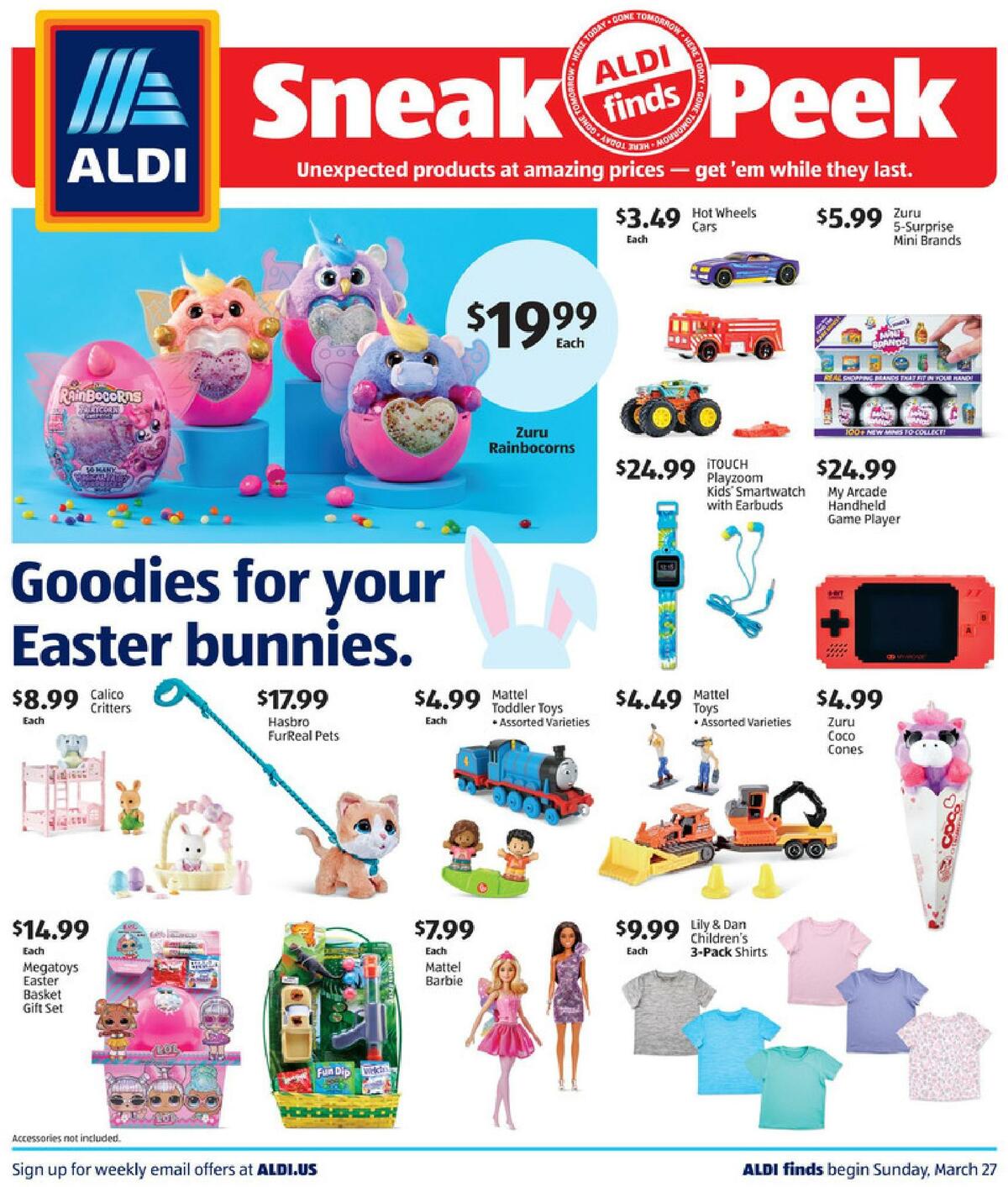 ALDI In Store Ad Weekly Ad from March 27