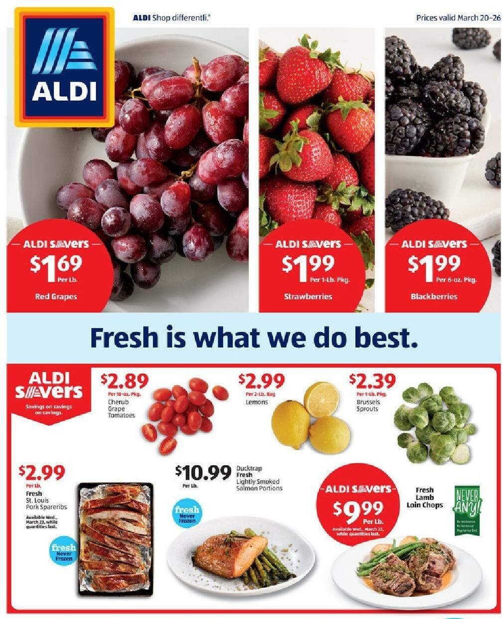 ALDI Weekly Ad from March 20