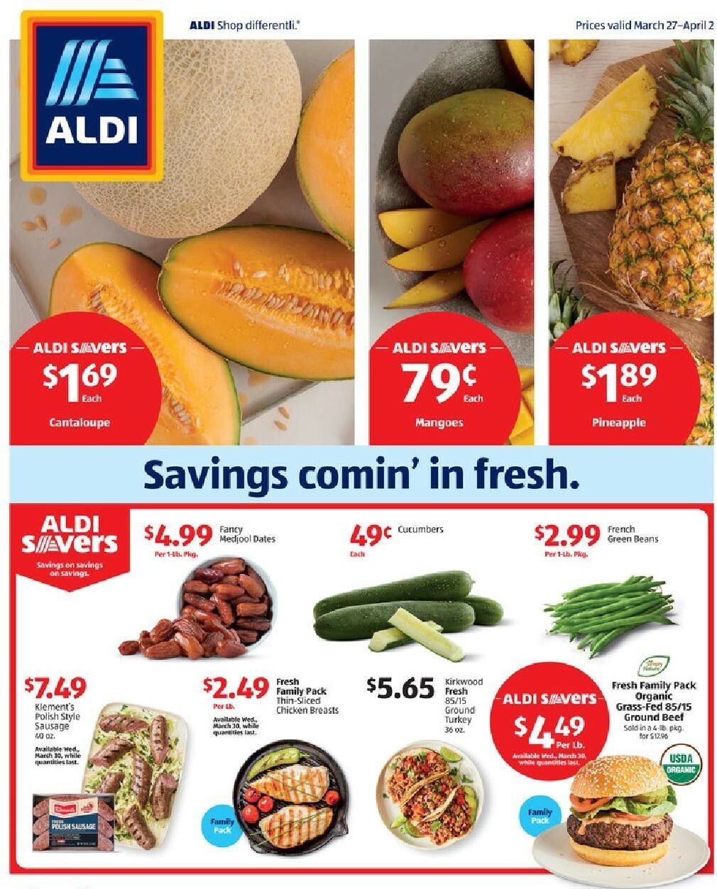 ALDI Weekly Ad from March 27