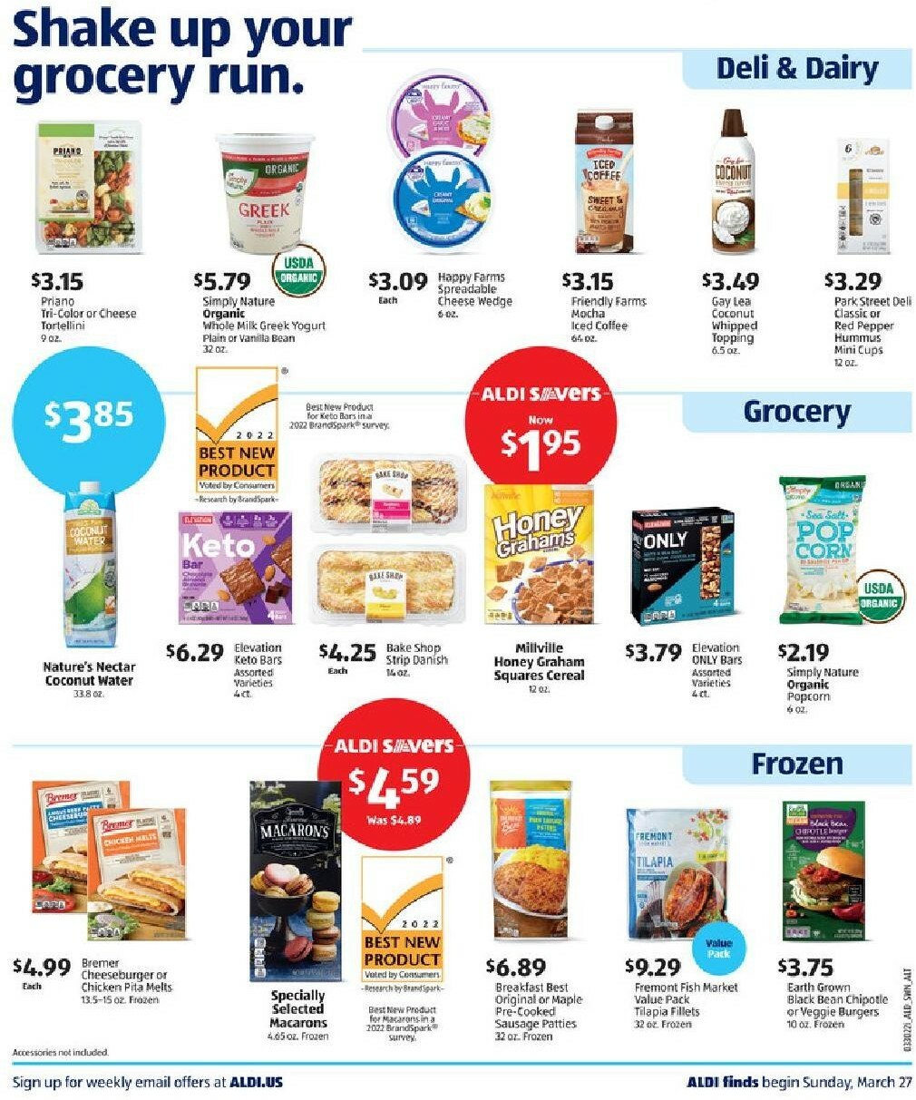 ALDI Weekly Ad from March 27