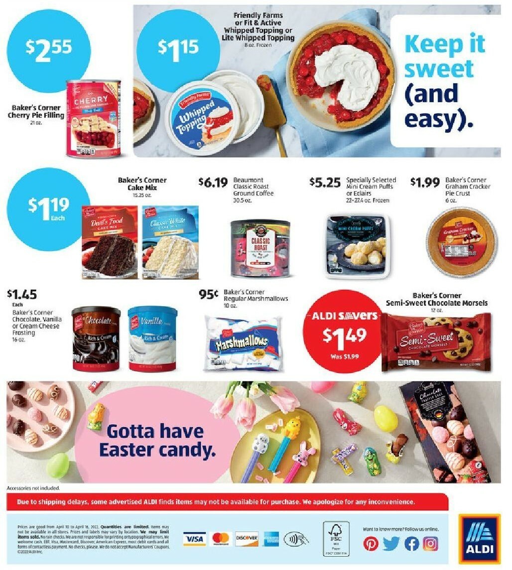 ALDI Weekly Ad from April 10