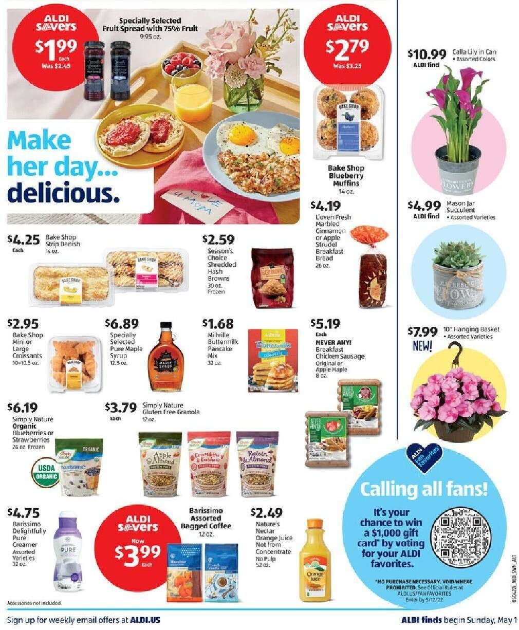ALDI Weekly Ad from May 1