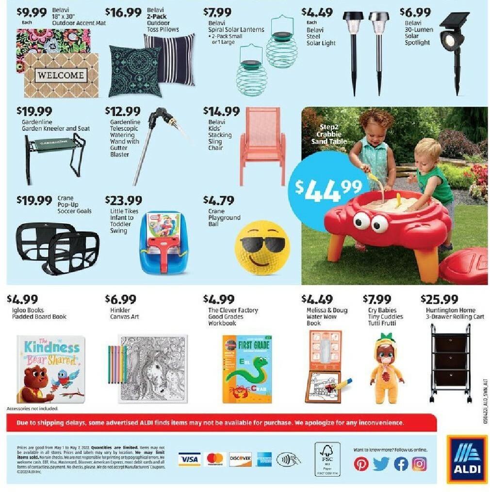 ALDI Weekly Ad from May 1