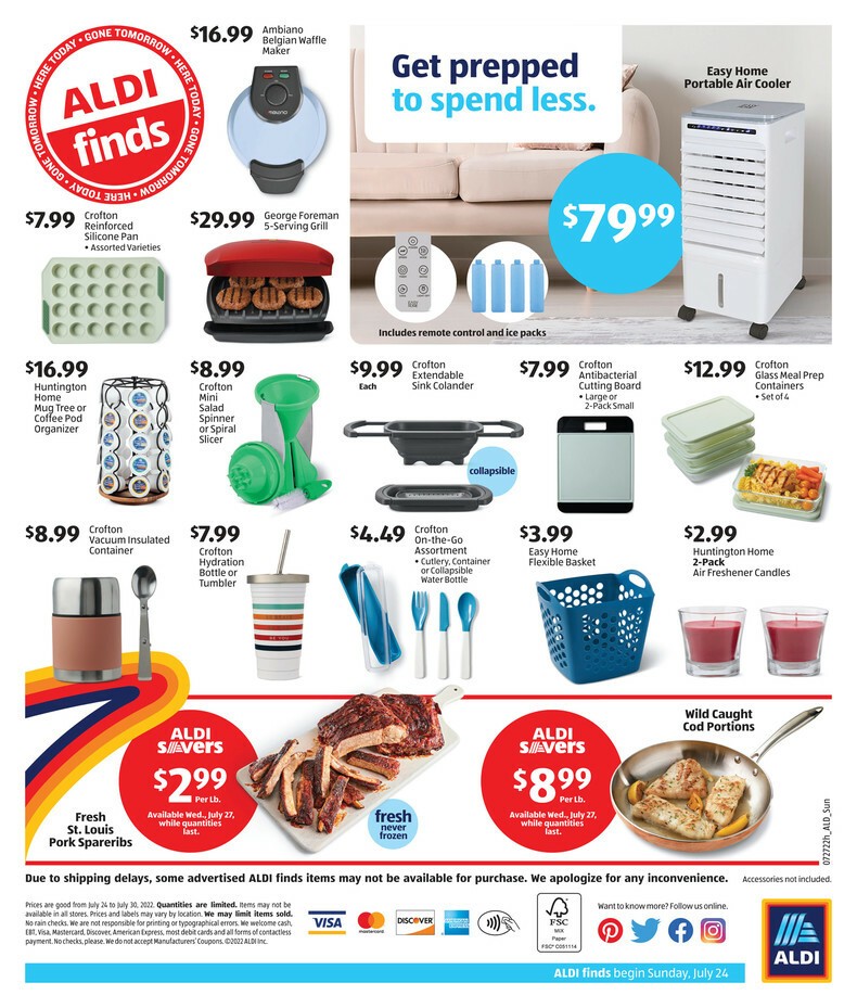 ALDI In Store Ad Weekly Ad from July 24