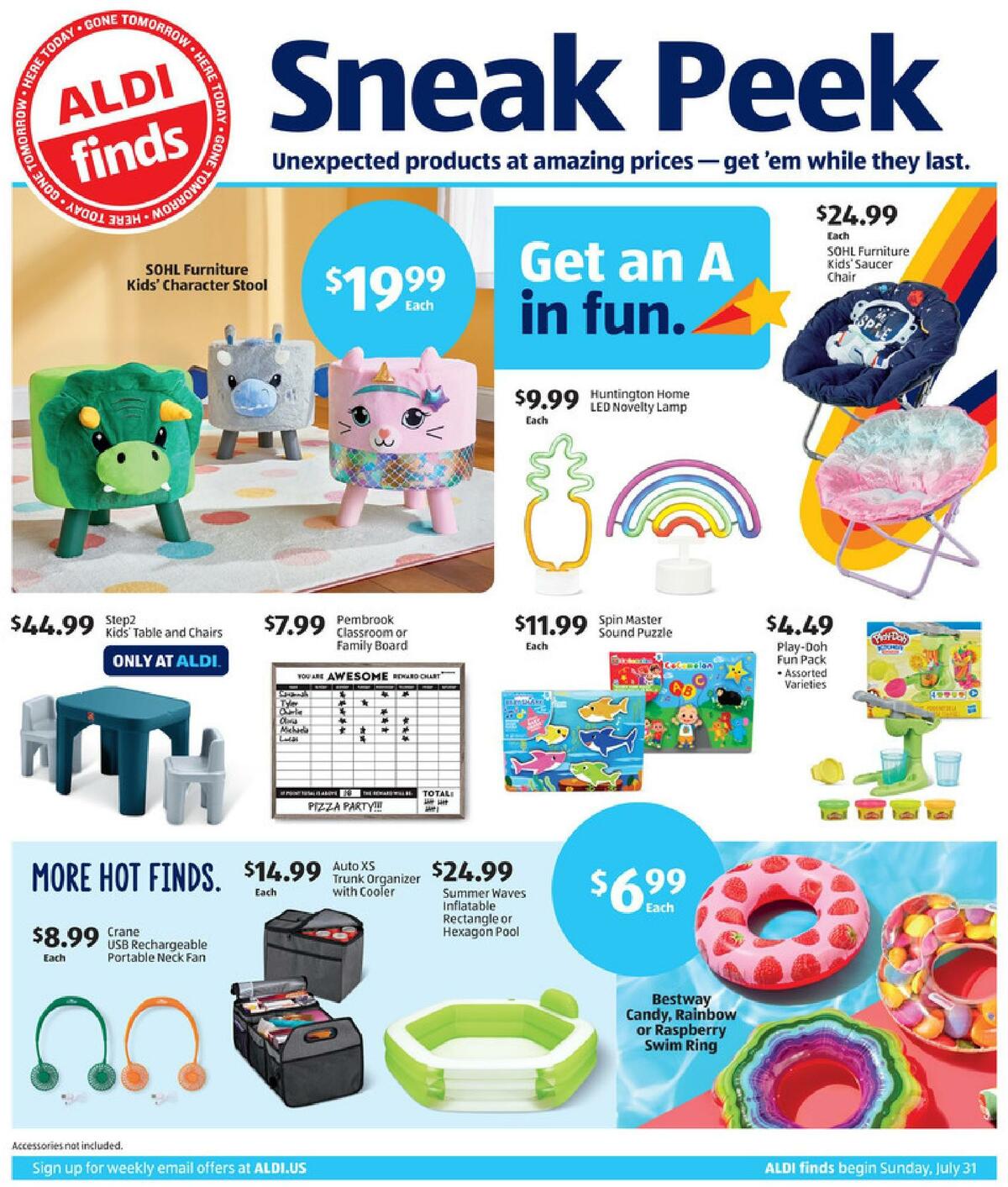 ALDI In Store Ad Weekly Ad from July 31