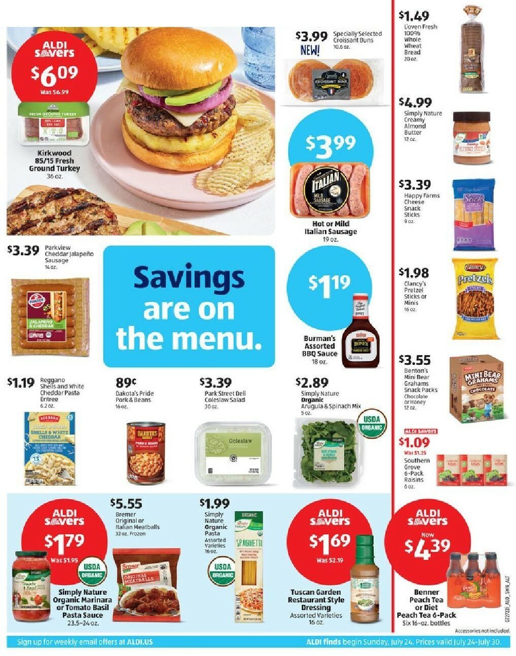 ALDI Weekly Ad from July 24