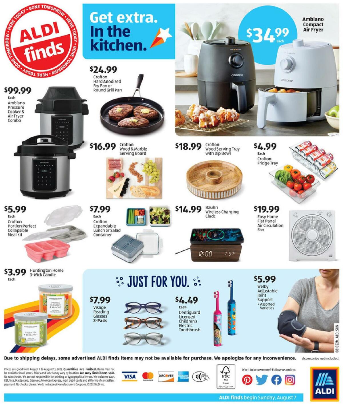 ALDI In Store Ad Weekly Ad from August 7