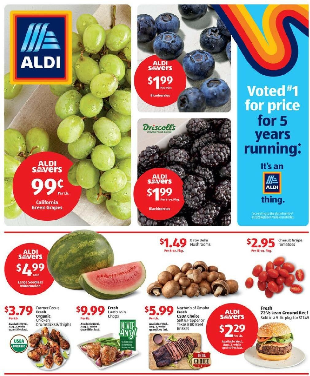 ALDI Weekly Ad from July 31