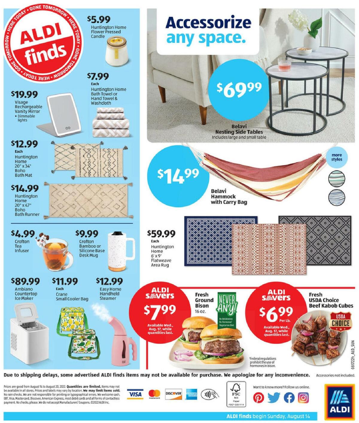 ALDI In Store Ad Weekly Ad from August 14