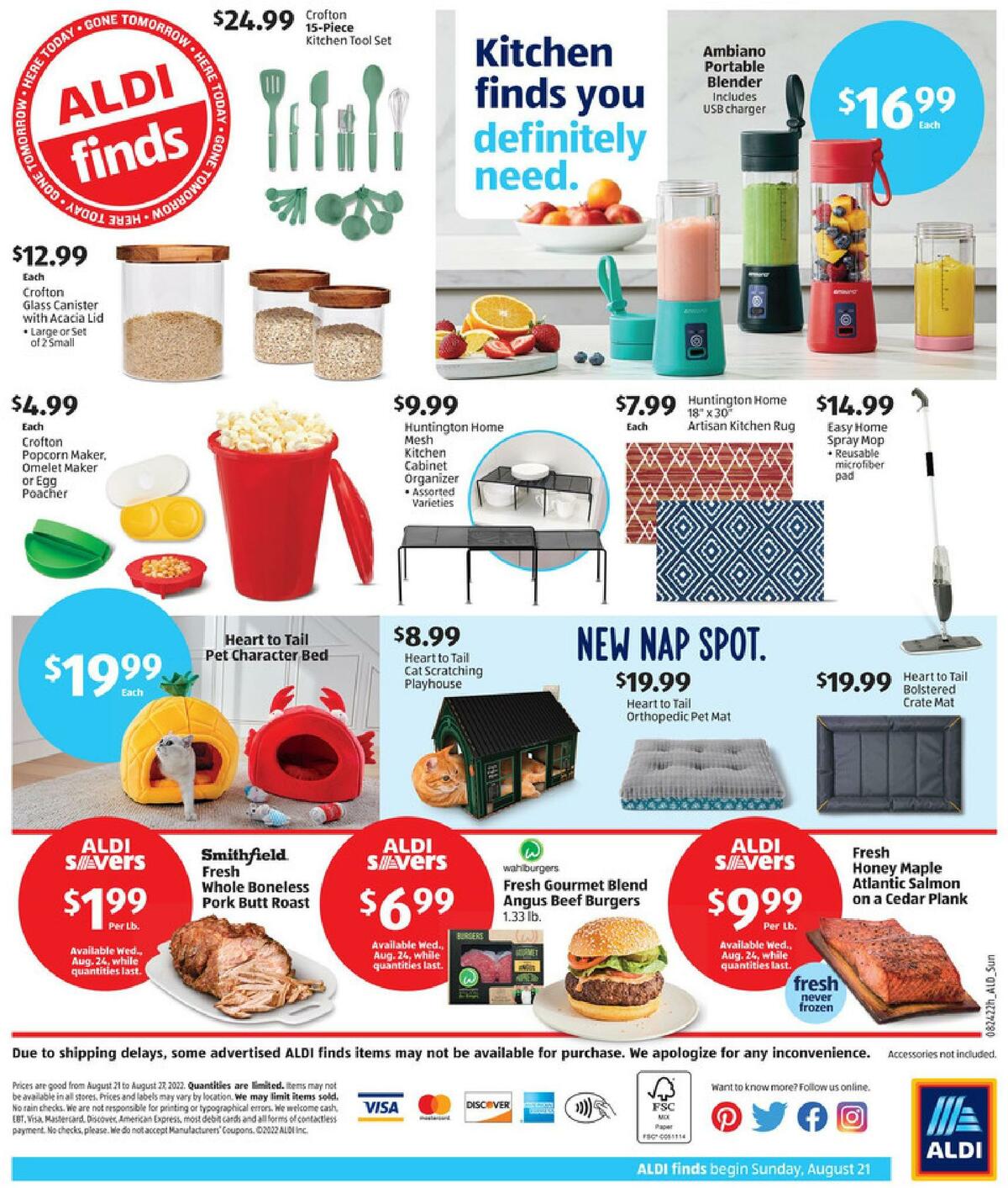 ALDI In Store Ad Weekly Ad from August 21