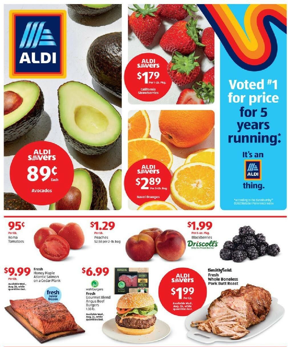 ALDI Weekly Ad from August 21