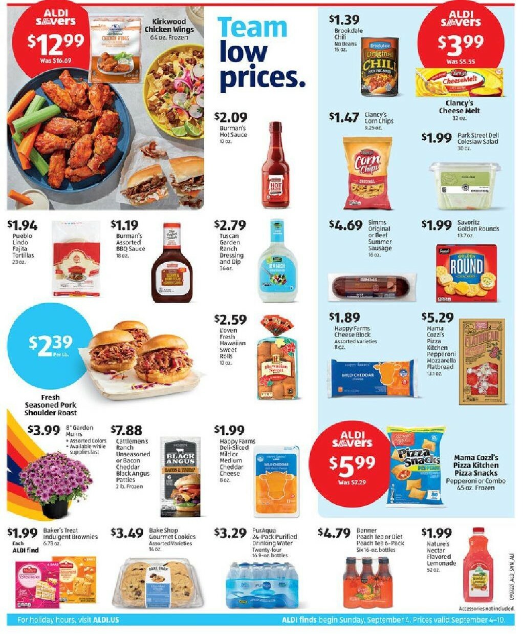 ALDI Weekly Ad from September 4