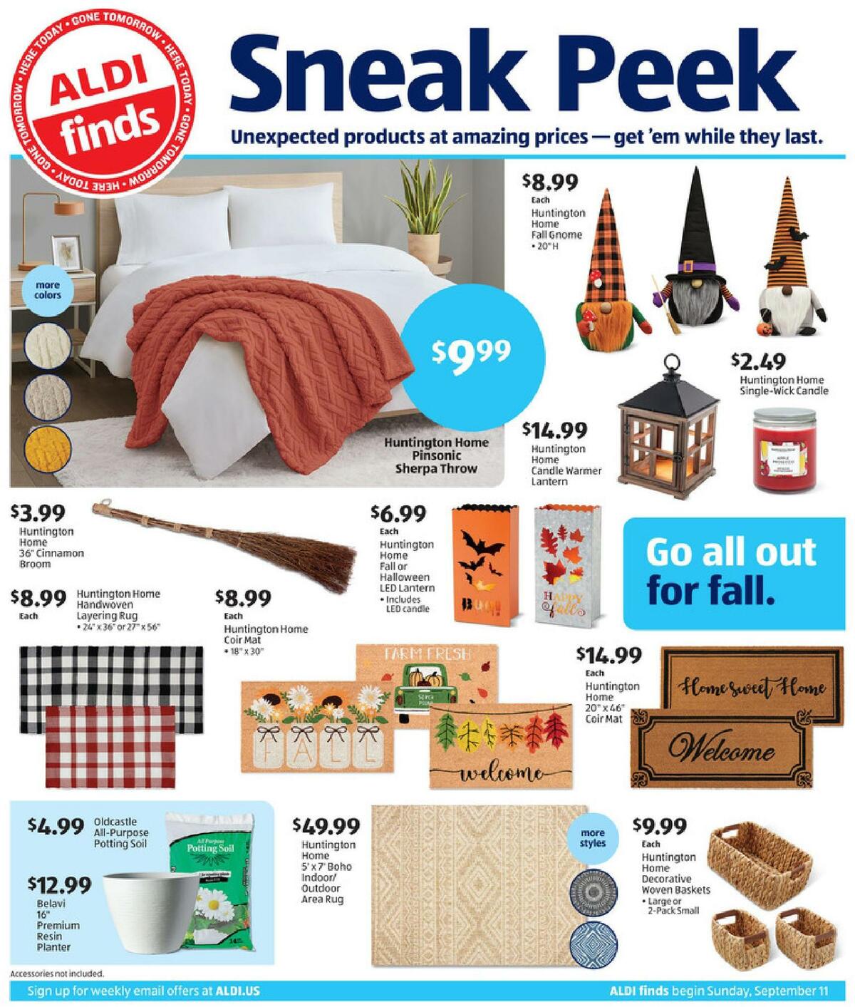 ALDI In Store Ad Weekly Ad from September 11