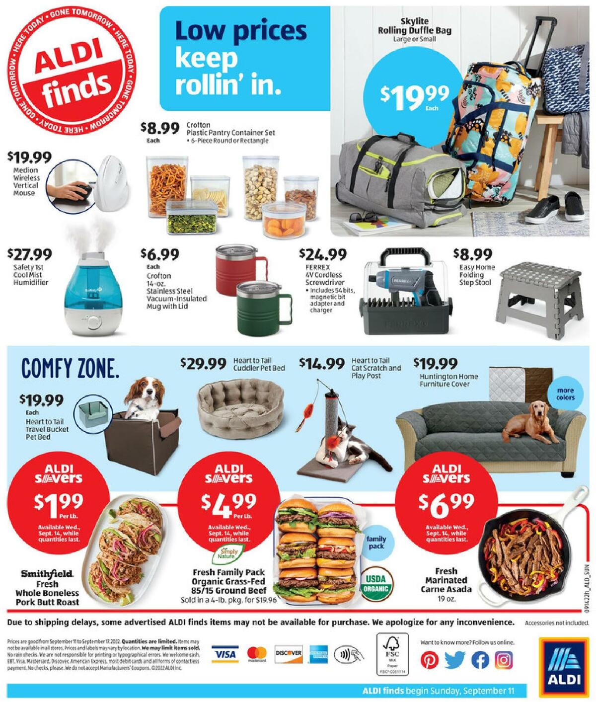 ALDI In Store Ad Weekly Ad from September 11