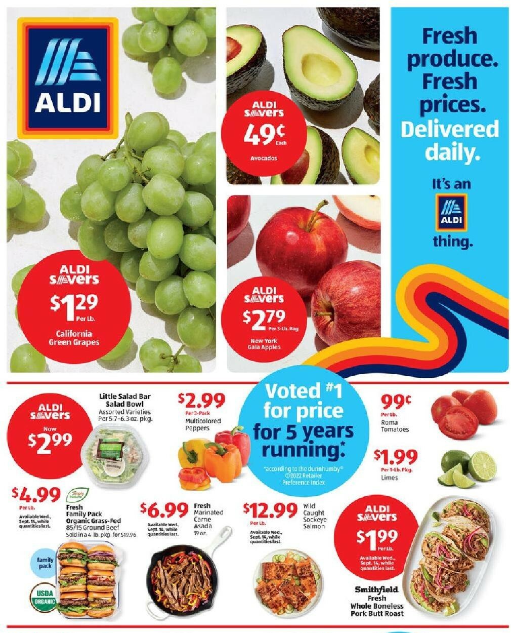 ALDI Weekly Ad from September 11