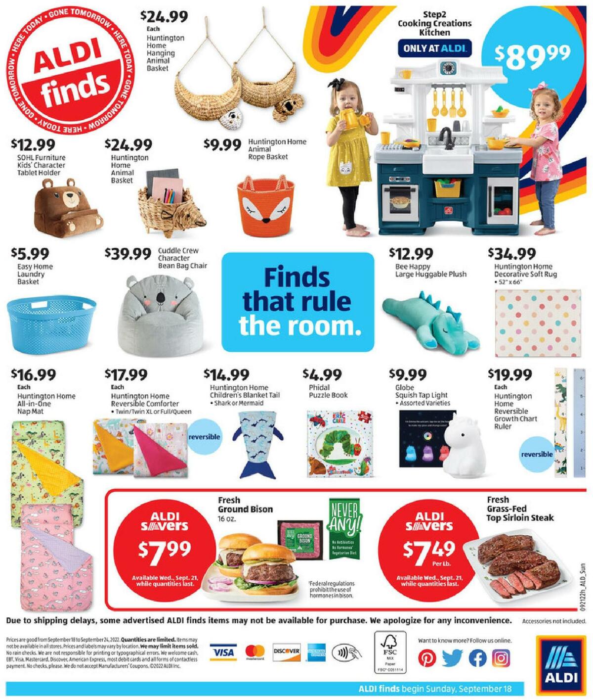 ALDI In Store Ad Weekly Ad from September 18