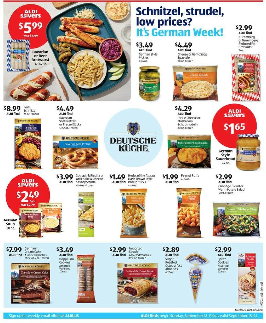 ALDI Weekly Ad from September 18