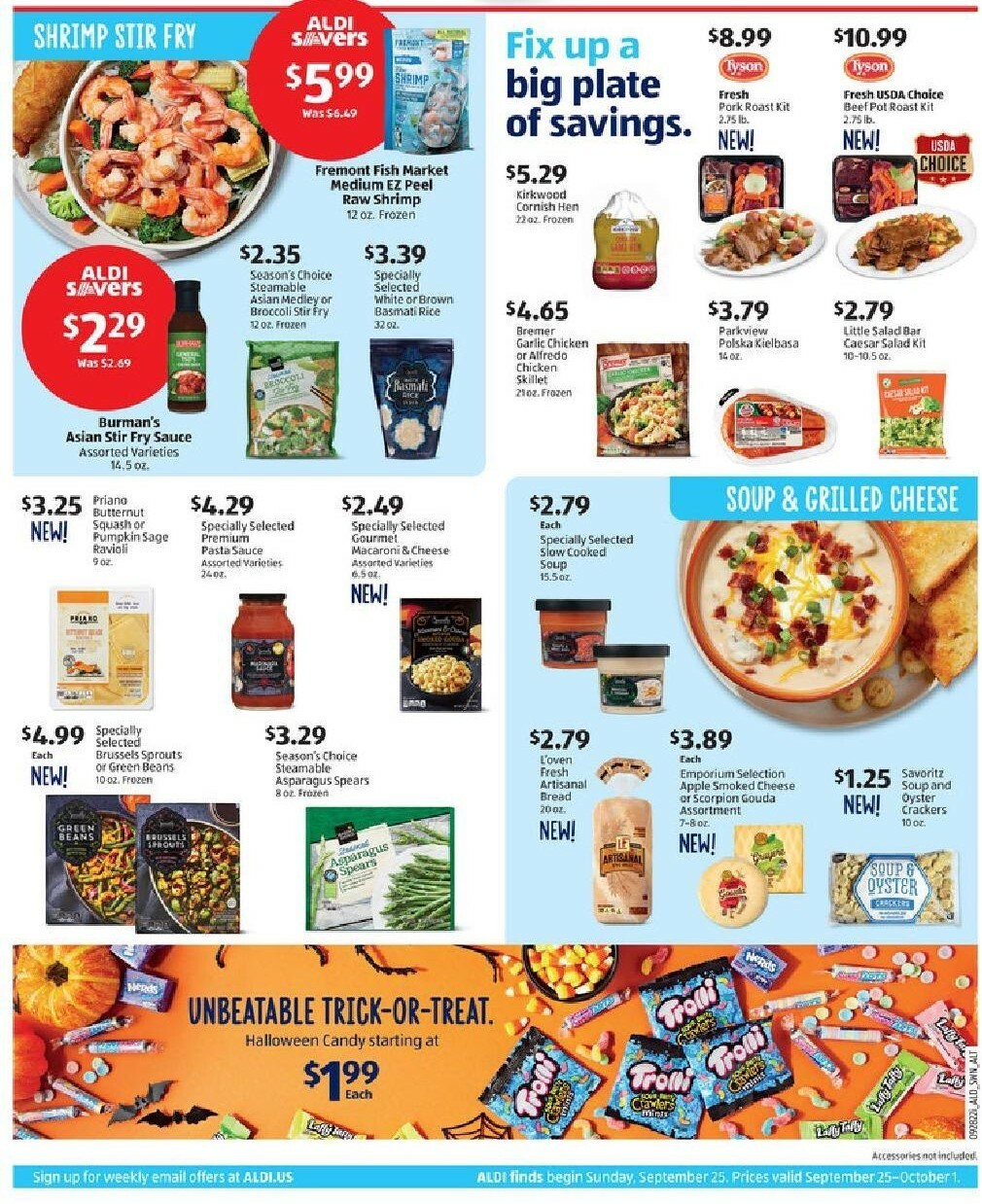 ALDI Weekly Ad from September 25