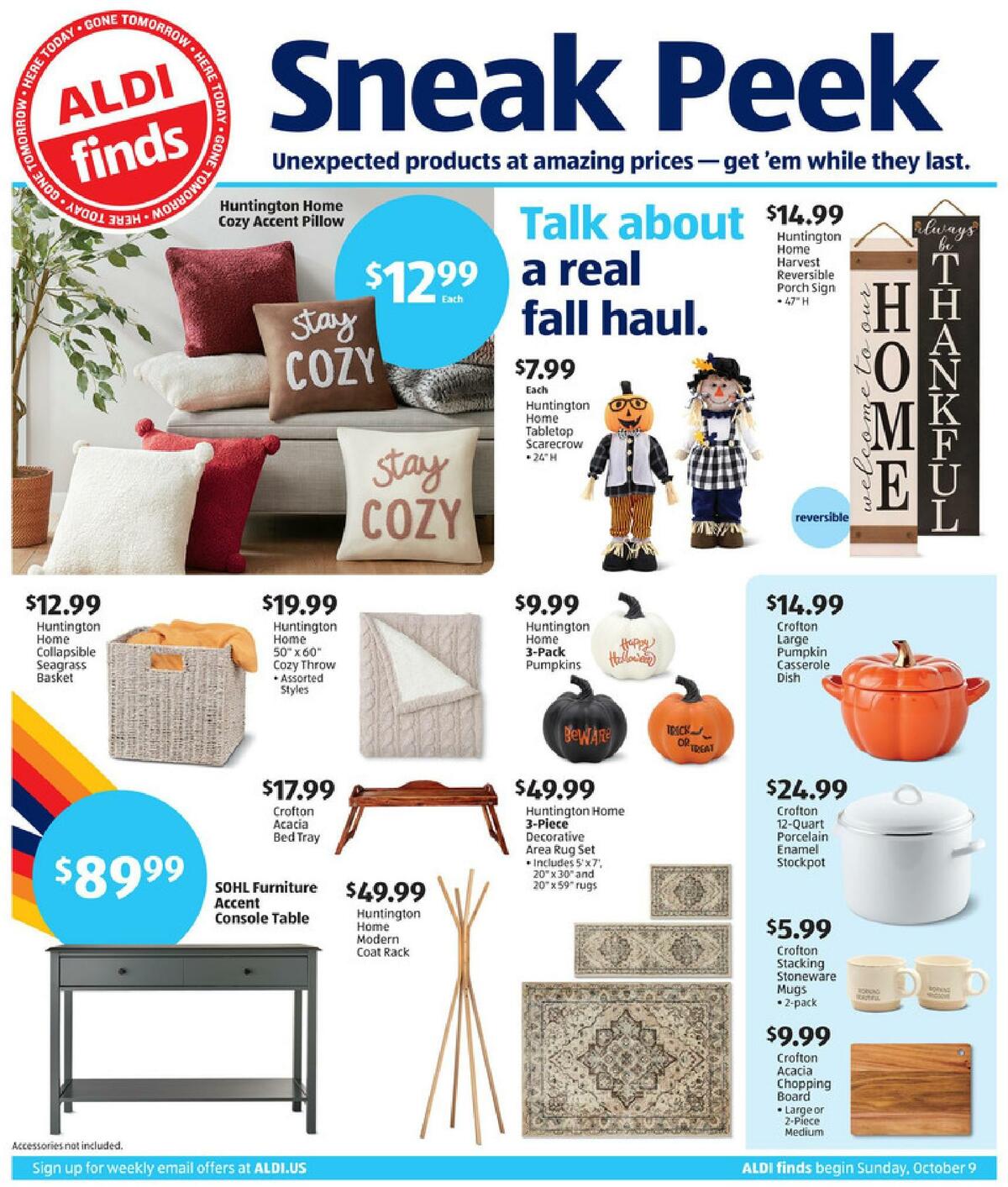 ALDI In Store Ad Weekly Ad from October 9