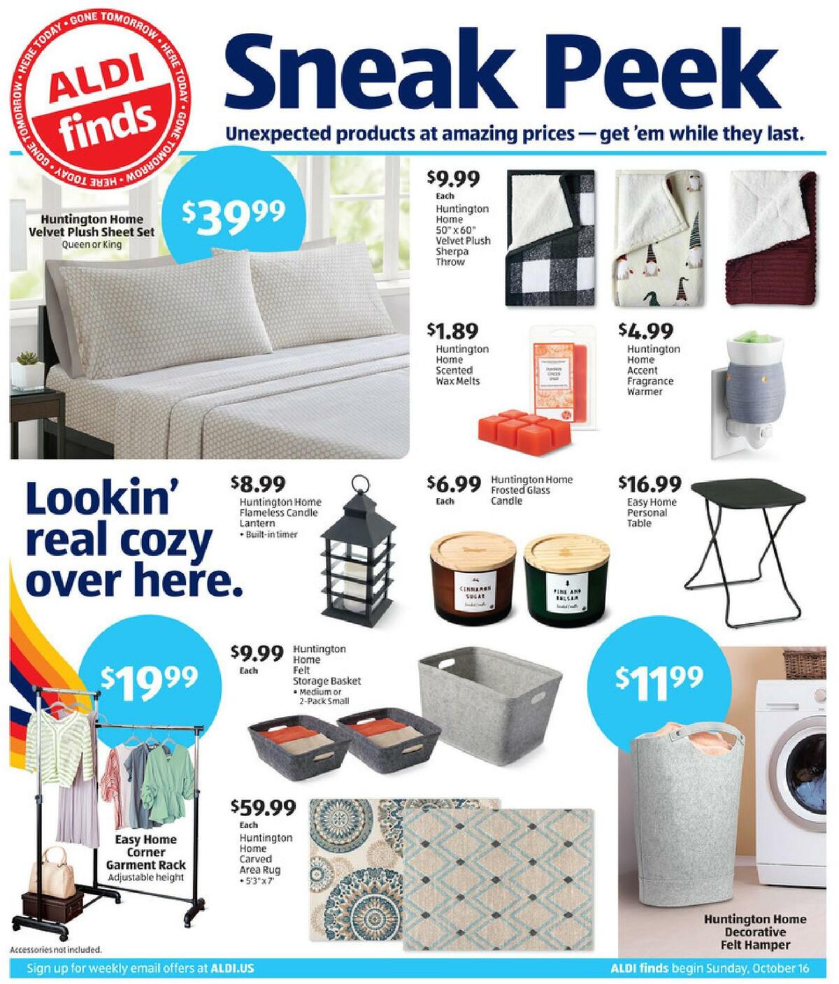 ALDI In Store Ad Weekly Ad from October 16