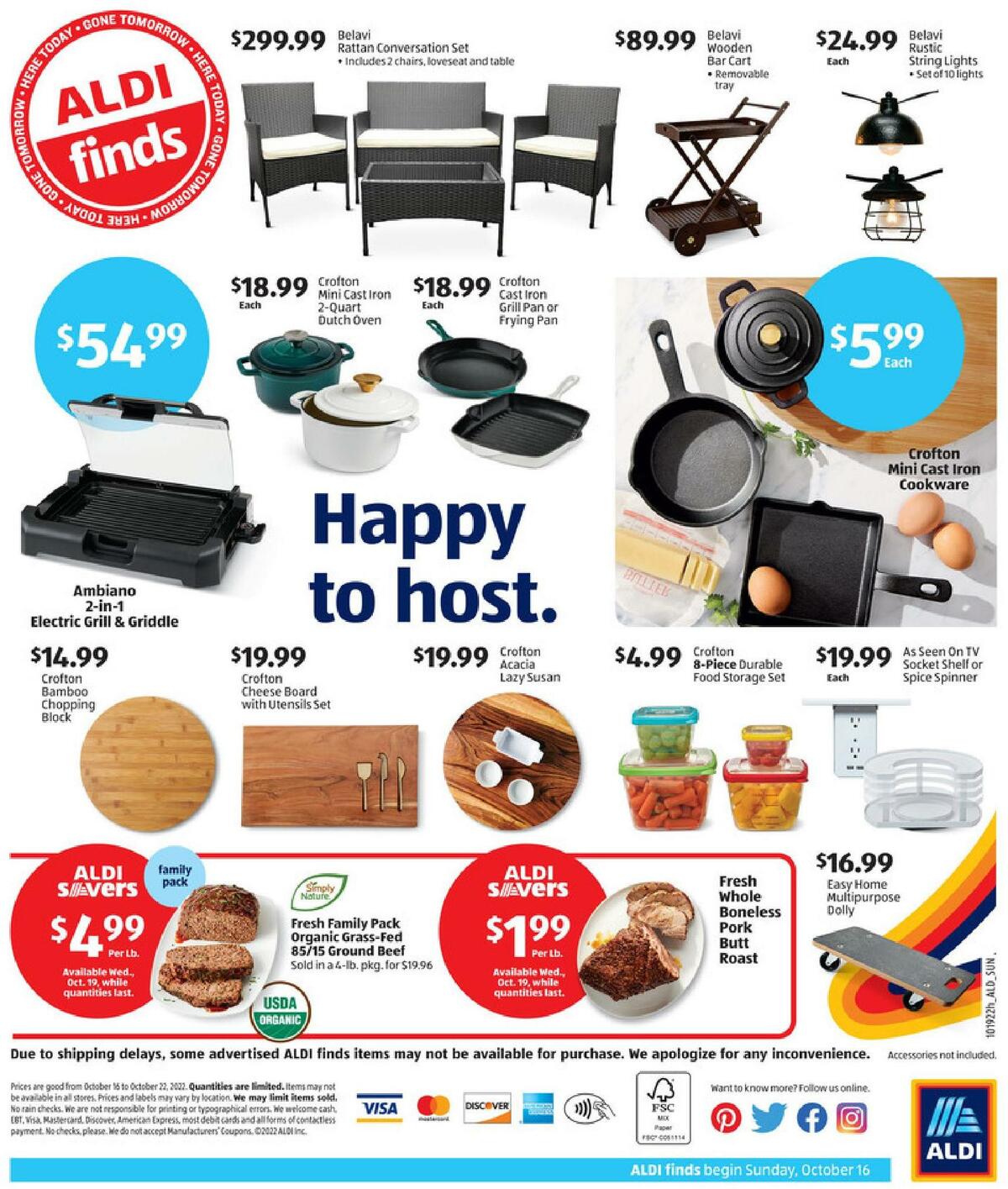 ALDI In Store Ad Weekly Ad from October 16