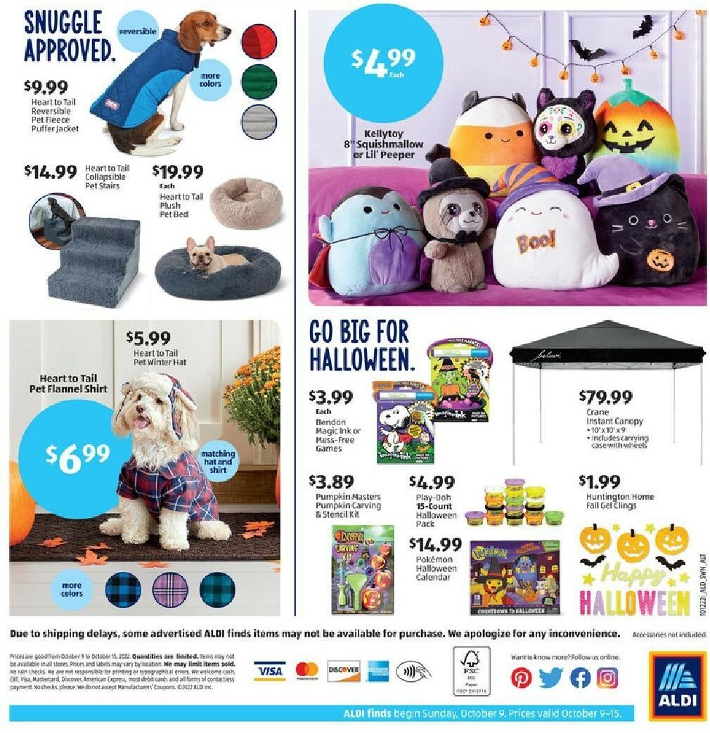 ALDI Weekly Ad from October 9