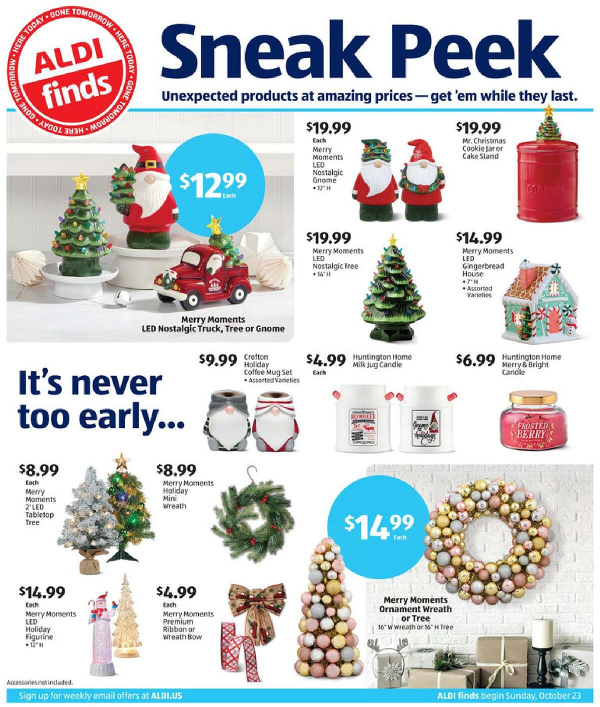 ALDI In Store Ad Weekly Ad from October 23